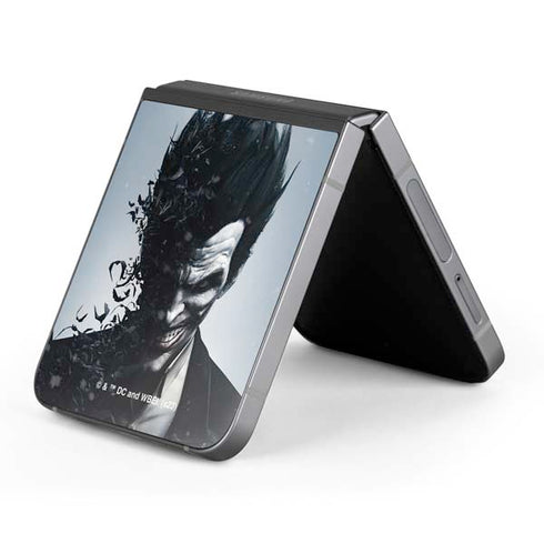 DC Comics Arkham Origins Joker Arkham Galaxy Z Flip6 Skin